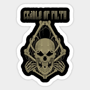 CRADLE OF FILTH BAND Sticker